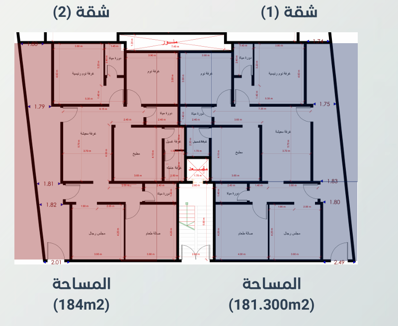 مخطط الوحدة الكامل — سِعة - SIAH 1